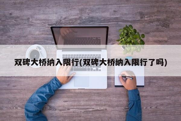 双碑大桥纳入限行(双碑大桥纳入限行了吗)